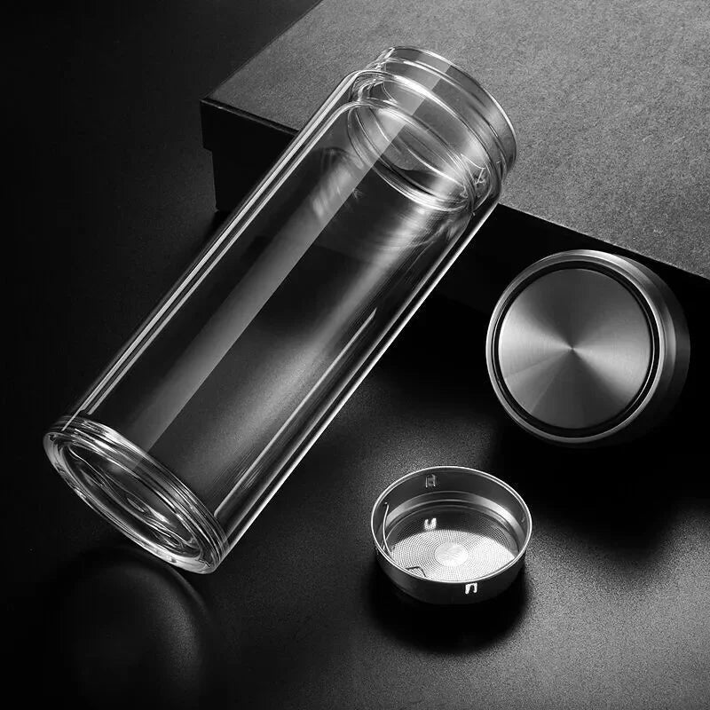 Gourde isotherme transparente