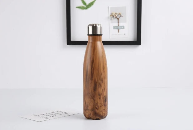 Gourde isotherme marbre