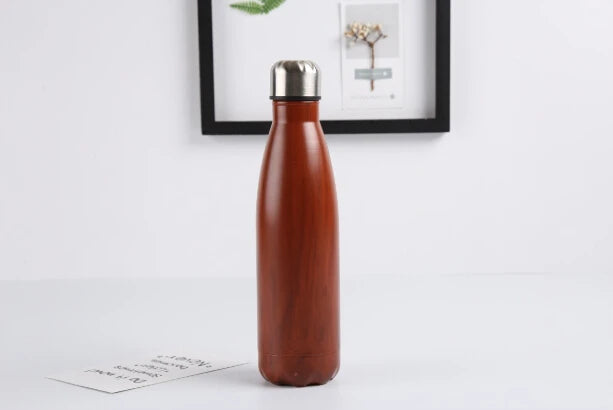 Gourde isotherme marbre