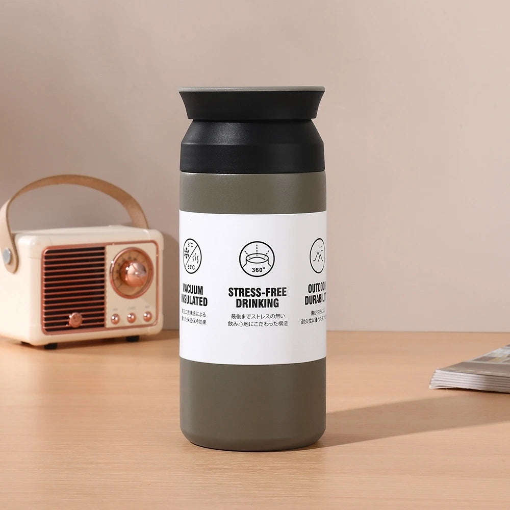 Gourde isotherme acier