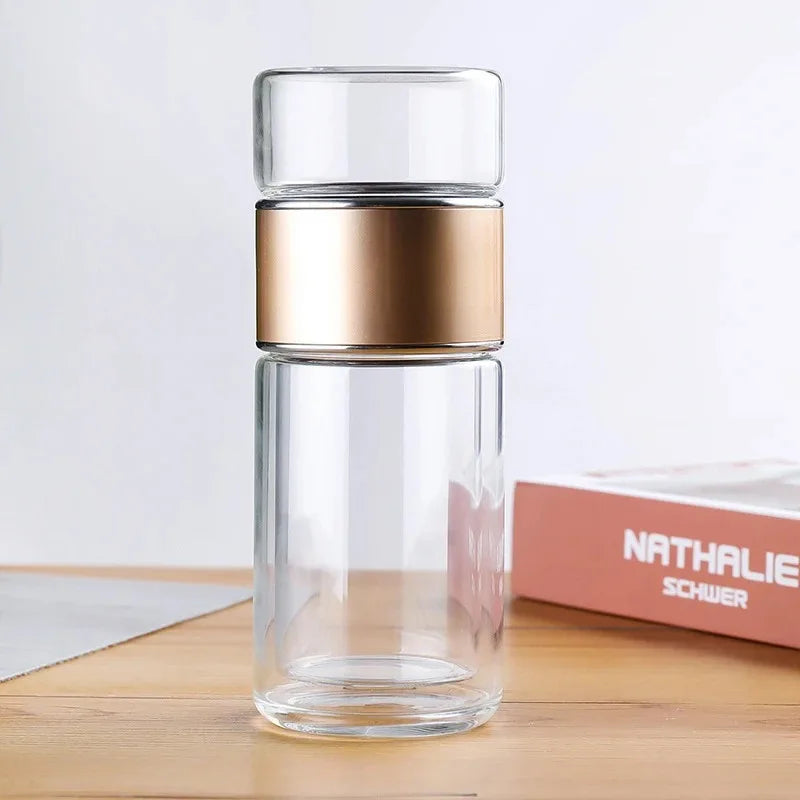 Gourde isotherme verre