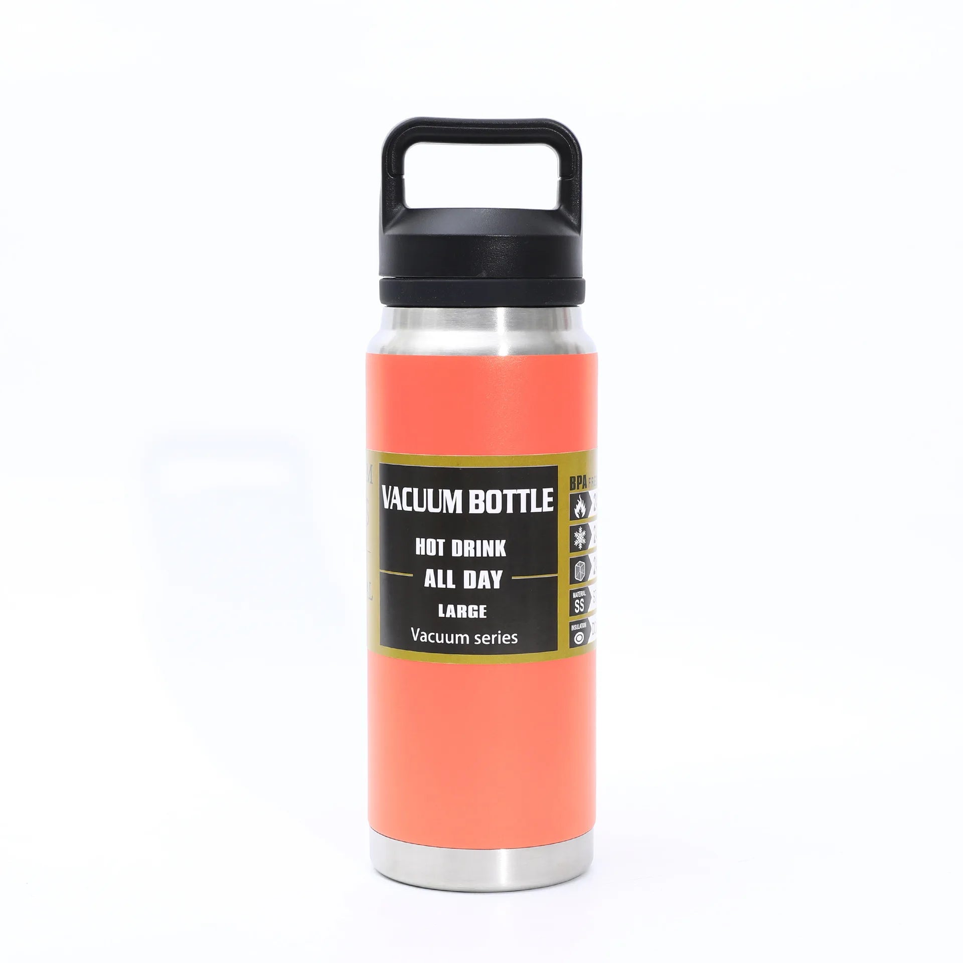 gourde isotherme corail