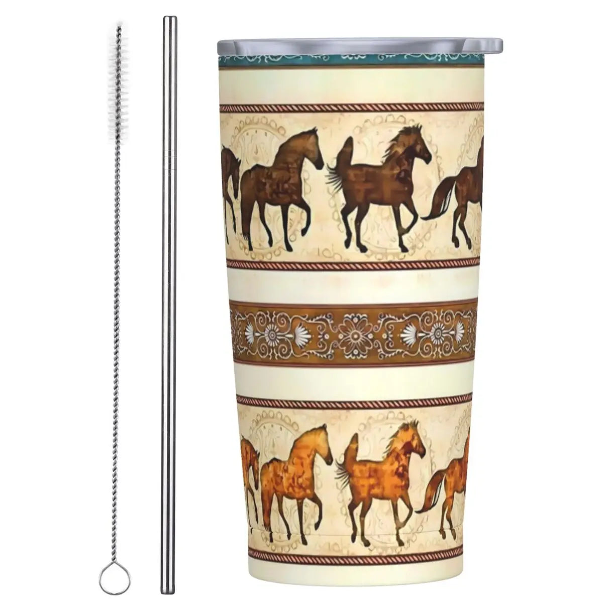 gourde isotherme cheval