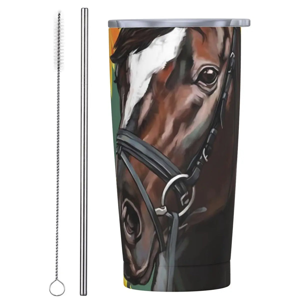 gourde isotherme cheval