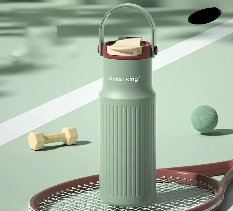 gourde isotherme avec bouchon sport