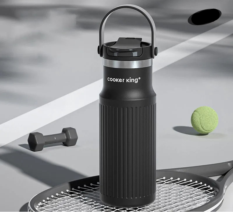 Gourde isotherme avec bouchon sport