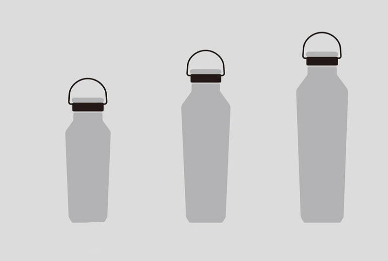 gourde isotherme beige