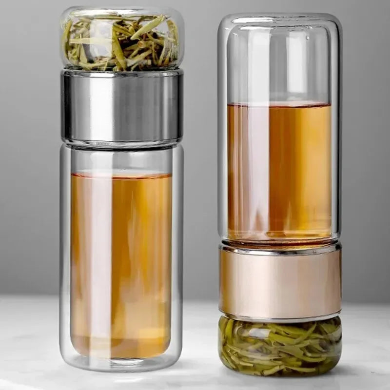Gourde isotherme verre