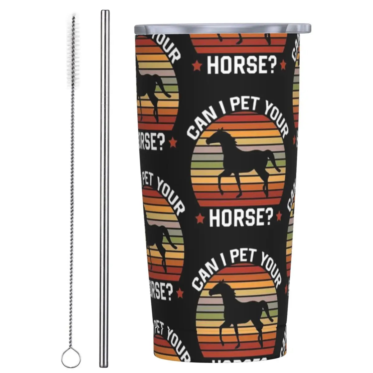 gourde isotherme cheval