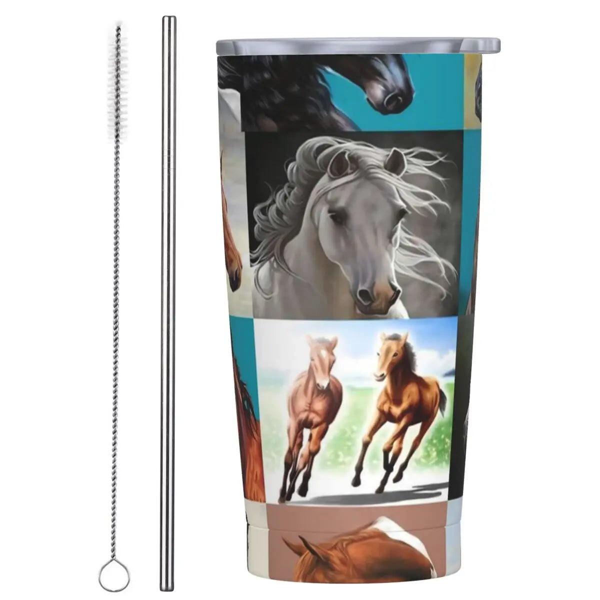 gourde isotherme cheval