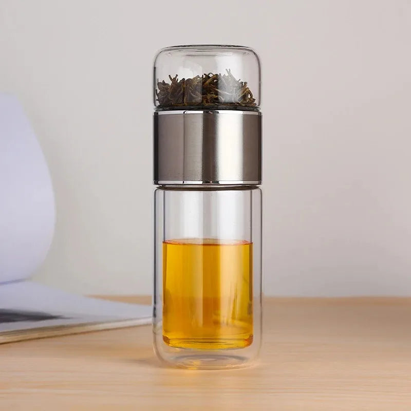 Gourde isotherme verre