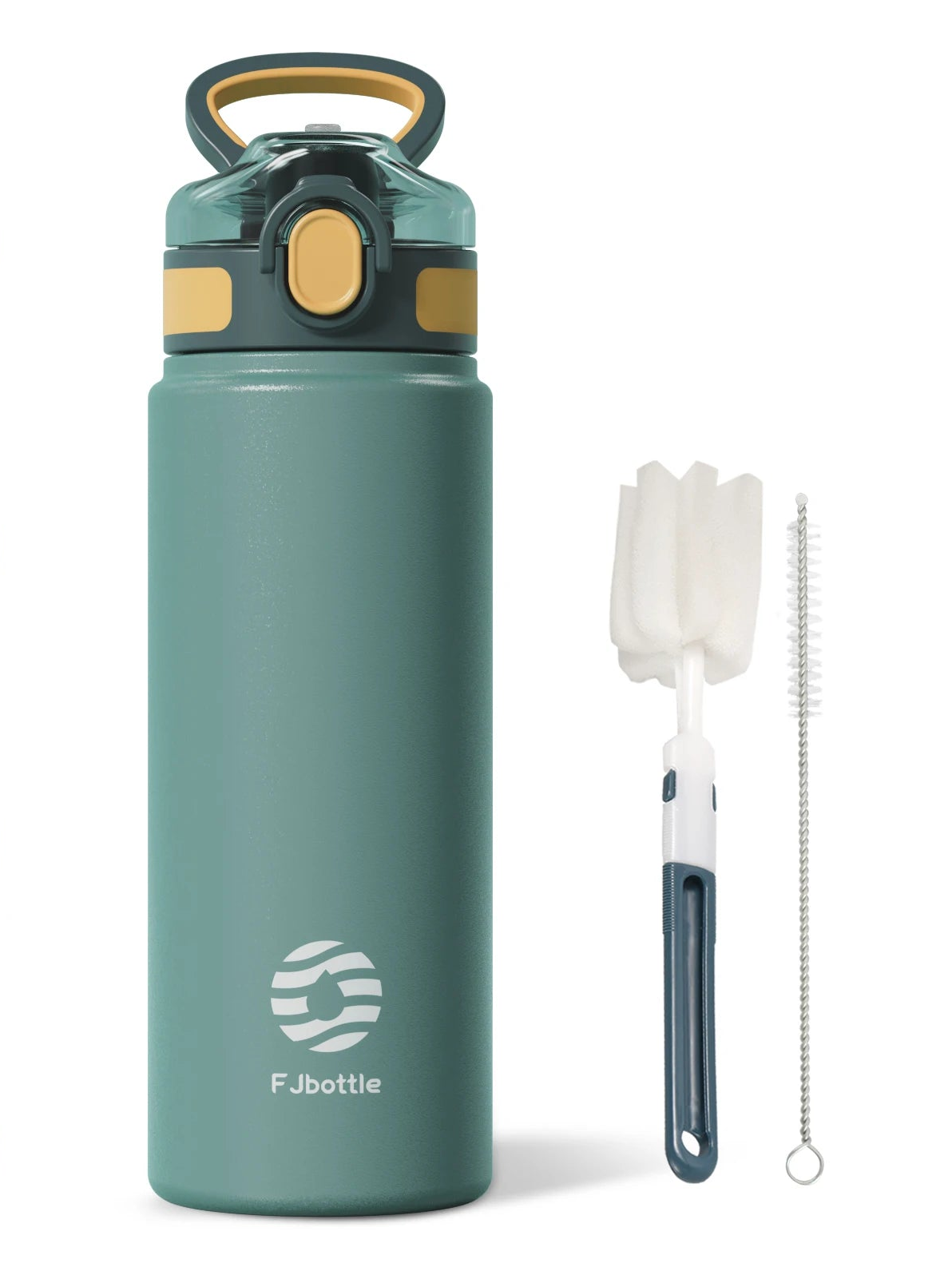 Gourde isotherme verte