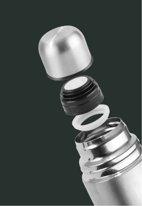 gourde isotherme avec gobelet